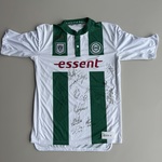 Gesigneerd FC Groningen shirt selectie 2015-2016 groen/ wit
